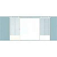 Staklena metalna vrata od štale